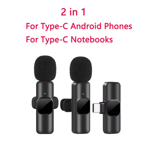  Wireless Lavalier Microphone 