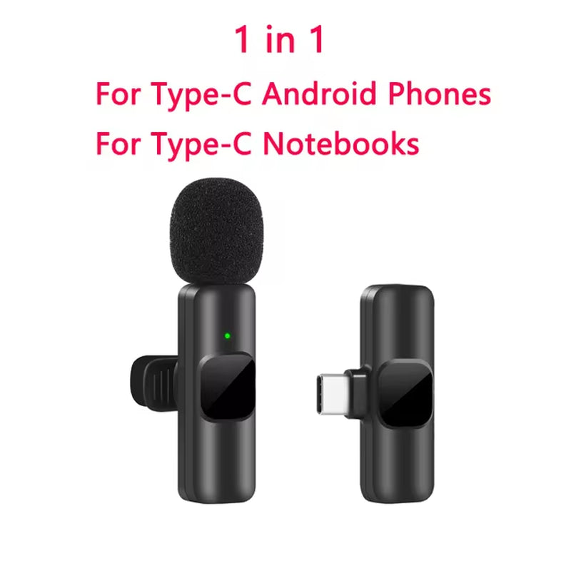  Wireless Lavalier Microphone 