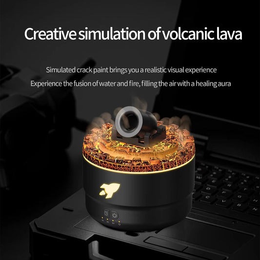  Aromatherapy  Lava Crack Humidifier