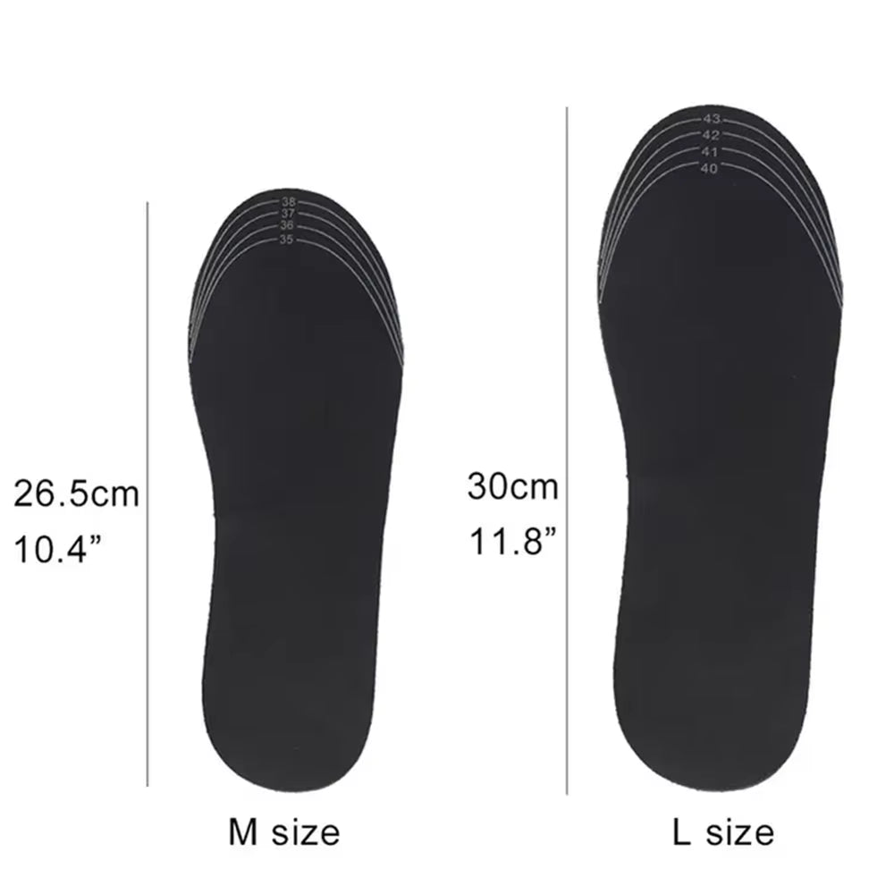 USB Heated Insoles for Shoes Men 