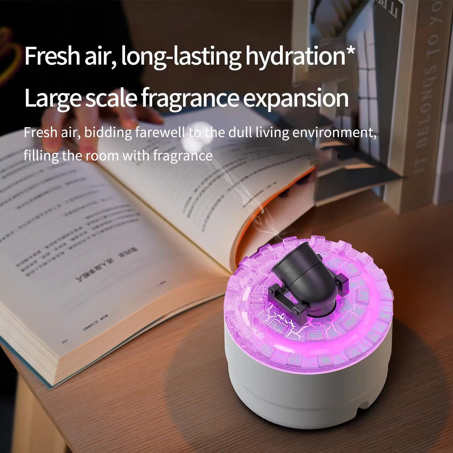  Aromatherapy  Lava Crack Humidifier